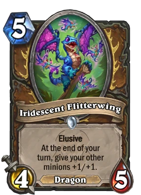 Iridescent Flitterwing Card Image