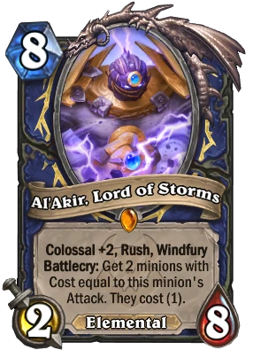 Al'Akir, Lord of Storms Card Image