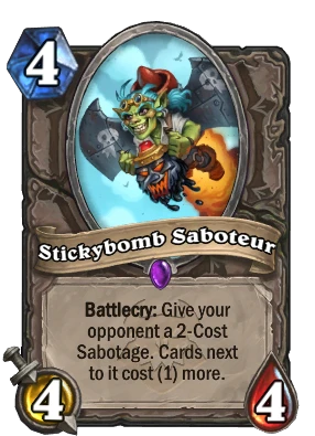 Stickybomb Saboteur Card Image