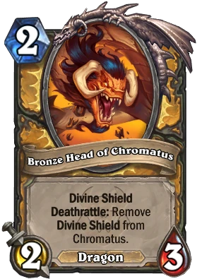 Bronze Head of Chromatus Card Image
