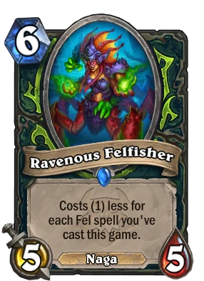 Ravenous Felfisher Card Image