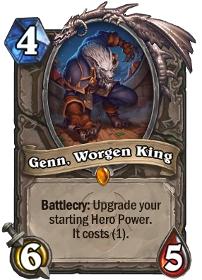 Genn, Worgen King Card Image