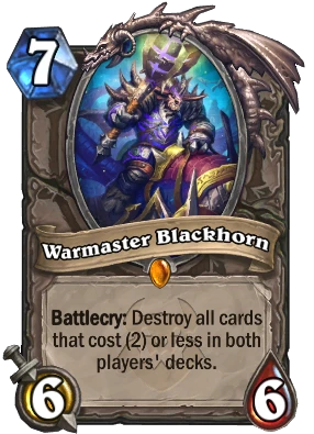 Warmaster Blackhorn Card Image