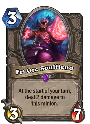 Fel Orc Soulfiend Card Image