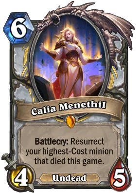 Calia Menethil Card Image