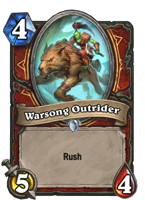 Warsong Outrider Card Image