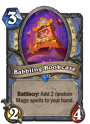 Babbling Bookcase Card Image