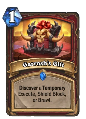 Garrosh's Gift Card Image