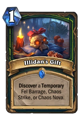 Illidan's Gift Card Image