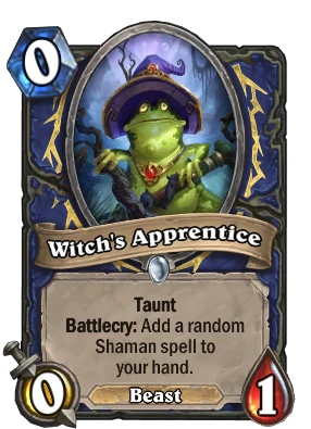 Witch's Apprentice Card Image