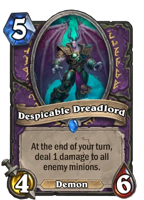Despicable Dreadlord Card Image