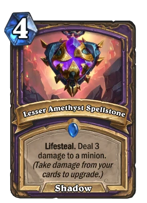 Lesser Amethyst Spellstone Card Image