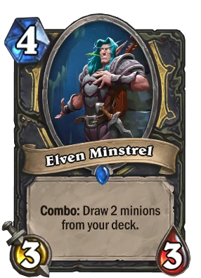 Elven Minstrel Card Image