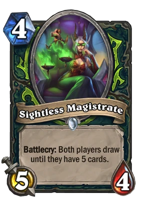 Sightless Magistrate Card Image