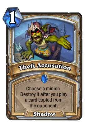 Theft Accusation Card Image