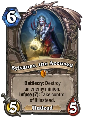 Sylvanas, the Accused Card Image