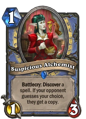 Suspicious Alchemist Card Image