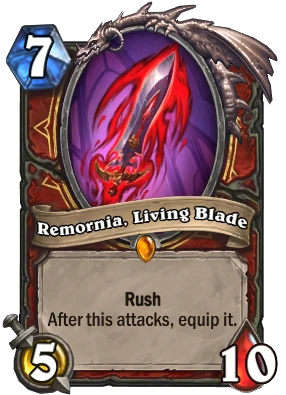 Remornia, Living Blade Card Image