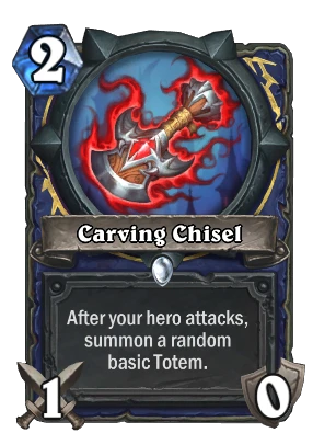 Carving Chisel Card Image