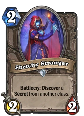 Sketchy Stranger Card Image