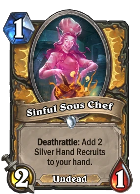 Sinful Sous Chef Card Image