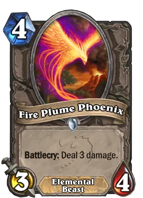Fire Plume Phoenix Card Image