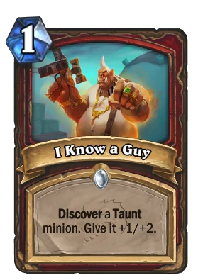 I Know a Guy Card Image