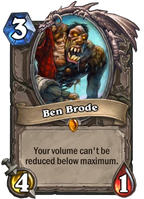 Ben Brode Card Image