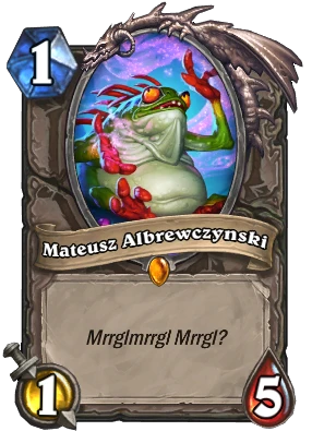 Mateusz Albrewczynski Card Image