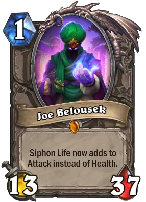 Joe Belousek Card Image