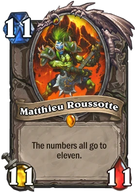 Matthieu Roussotte Card Image