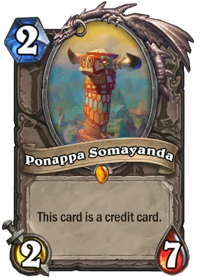 Ponappa Somayanda Card Image