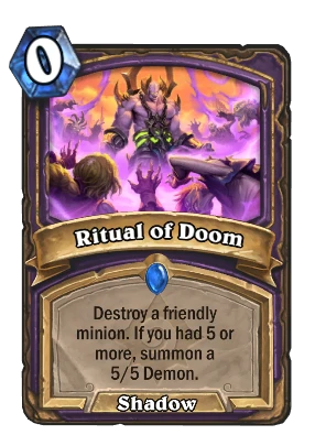 Ritual of Doom Card Image
