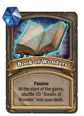 Book of Wonders Card Image