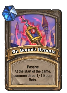 Dr. Boom's Remote Card Image