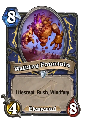 Walking Fountain Card Image