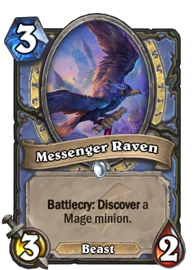 Messenger Raven Card Image