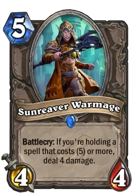 Sunreaver Warmage Card Image