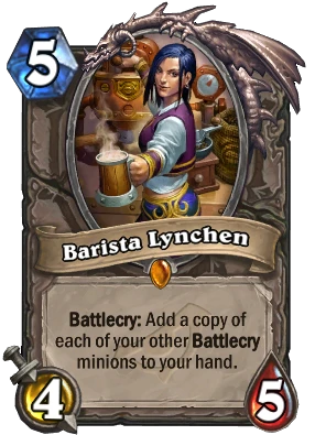 Barista Lynchen Card Image