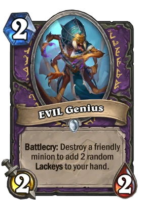 EVIL Genius Card Image