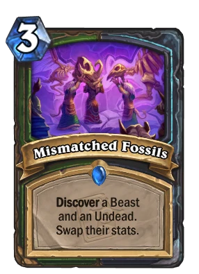 Mismatched Fossils Card Image
