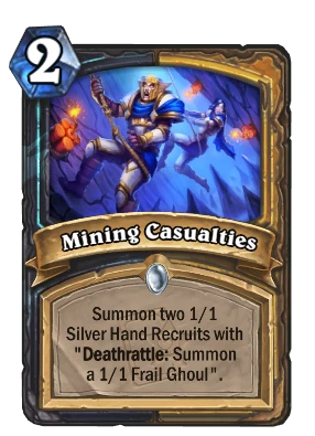 Mining Casualties Card Image
