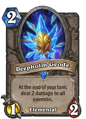 Deepholm Geode Card Image
