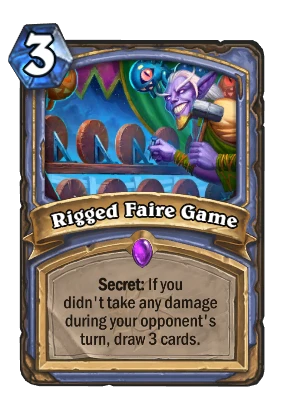 Rigged Faire Game Card Image