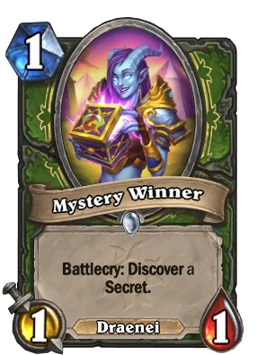 Mystery Winner Card Image