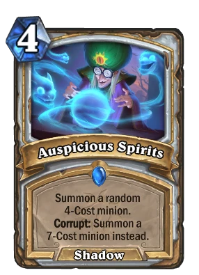 Auspicious Spirits Card Image