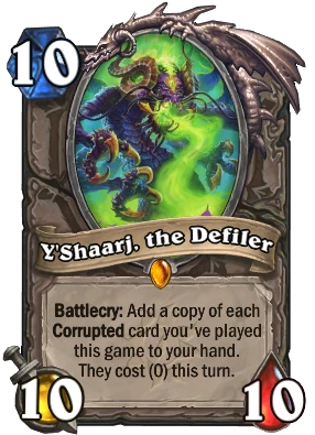 Y'Shaarj, the Defiler Card Image
