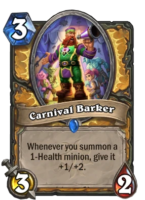 Carnival Barker Card Image