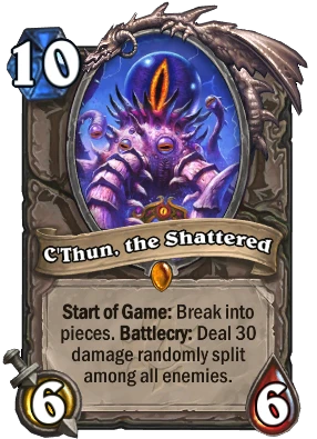 C'Thun, the Shattered Card Image