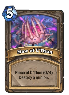 Maw of C'Thun Card Image